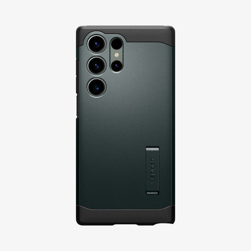 ACS05623 - Galaxy S23 Ultra Case Tough Armor in black showing the back